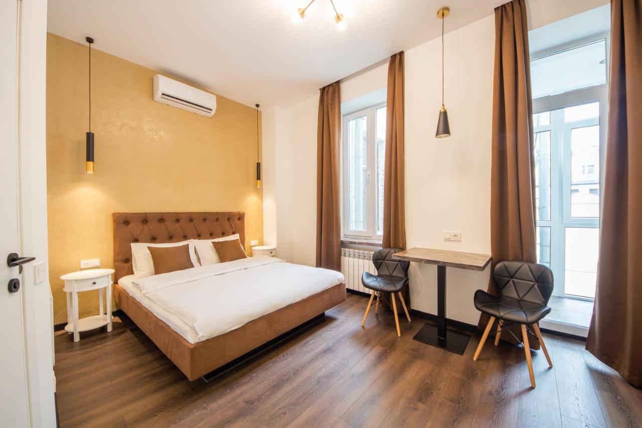 Apartments Near Parus Business Centre Kiew Exterior foto