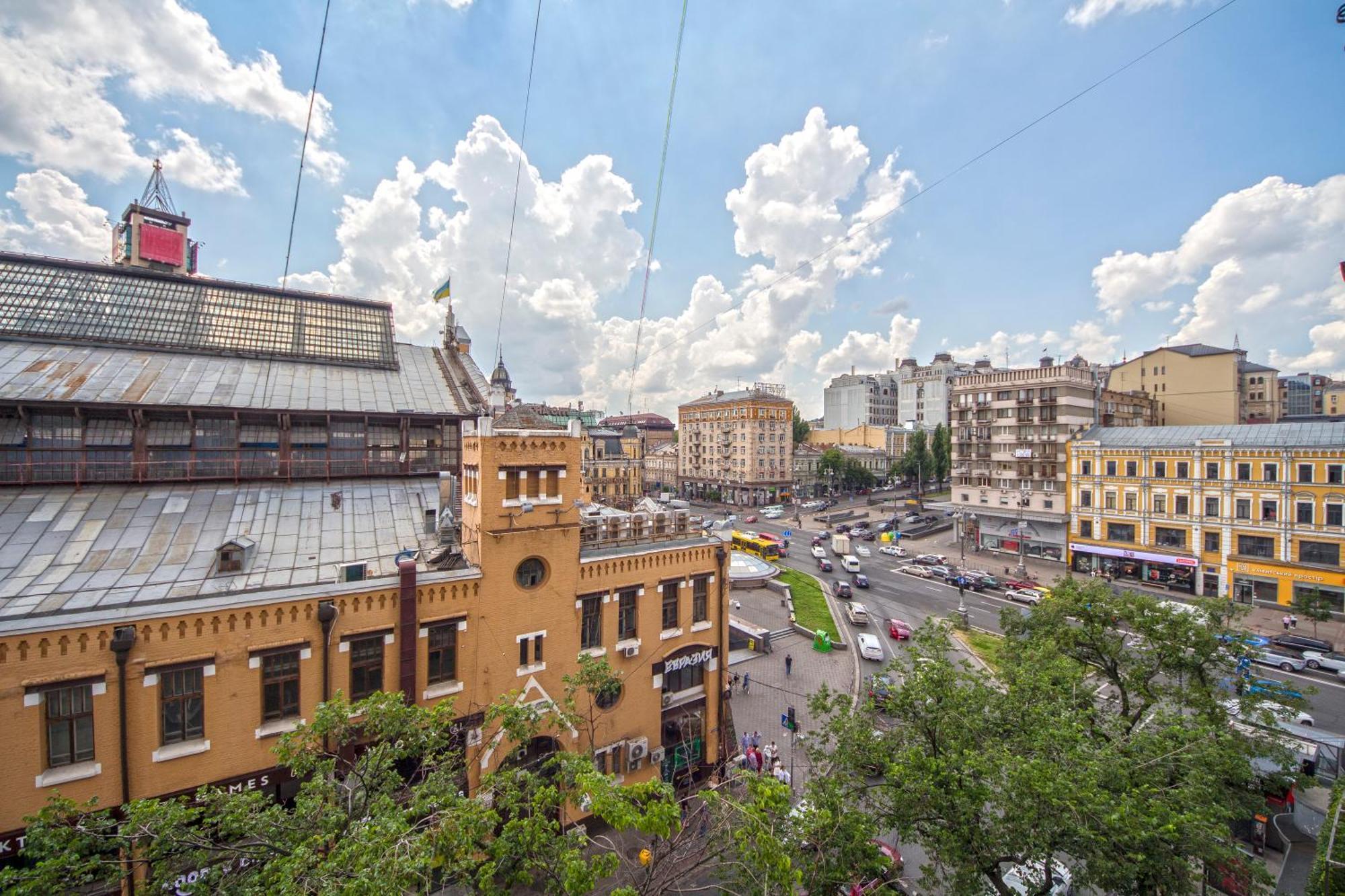 Apartments Near Parus Business Centre Kiew Exterior foto